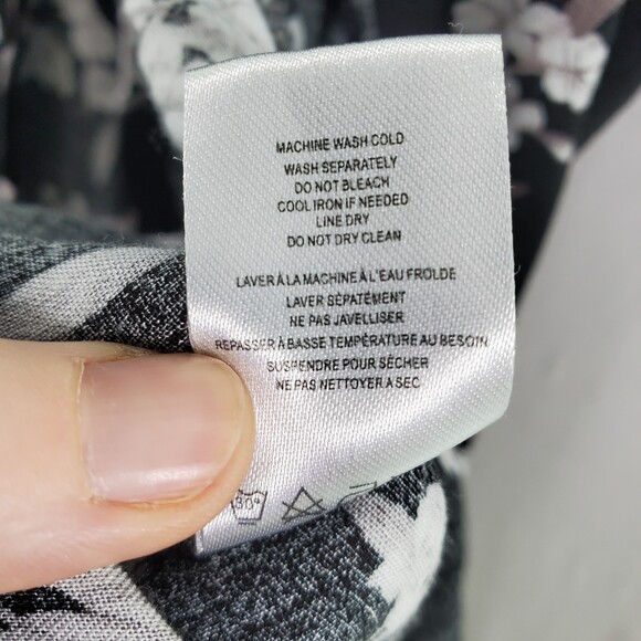 Spiritual Gangster Maya OS One Size Kimono Robe Floral Black - Picture 7 of 11